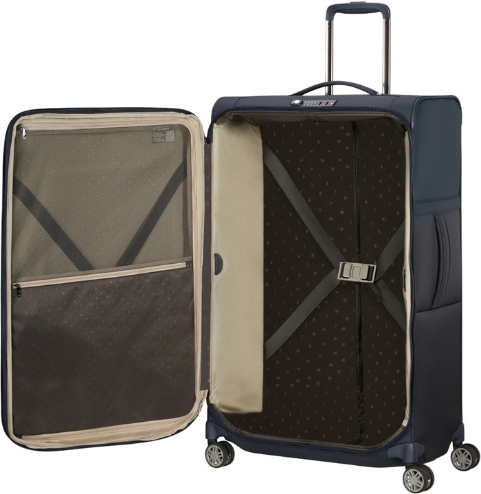Samsonite Airea Spinner Expandable 78 cm Blue innen
