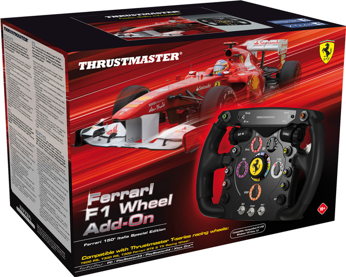 Thrustmaster Ferrari F1 Wheel Add-On verpackung