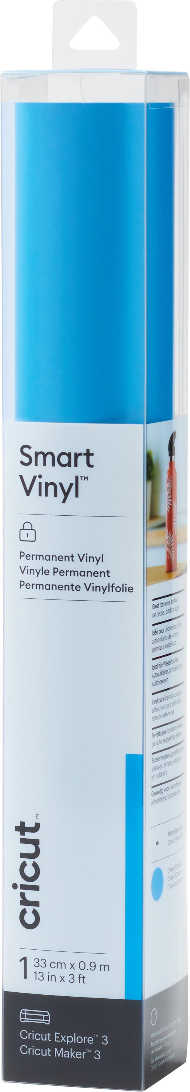 Cricut Smart Vinyl Permanent Ozeanblau 33 x 91 cm Main Image