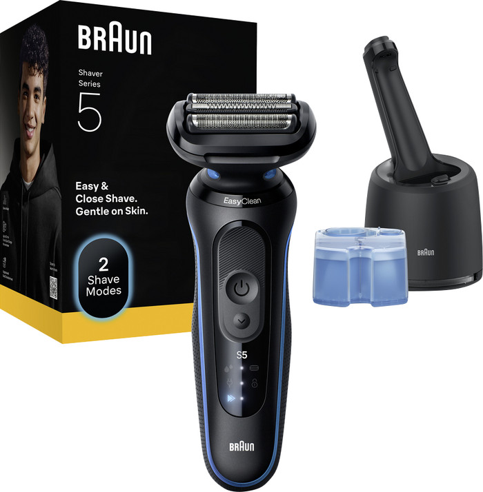 Braun Series 5 52-B7000cc Blue packaging