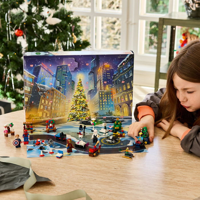 LEGO Marvel Advent Calendar 2026 76340 product in use