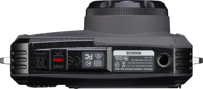 Pentax WG-1000 Grau unten
