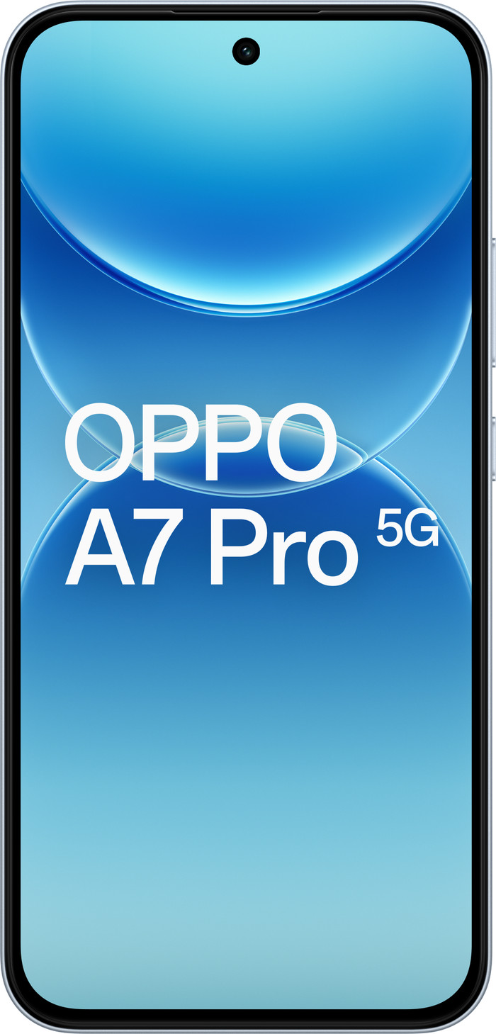 OPPO A7 Pro 256GB Blue 5G front
