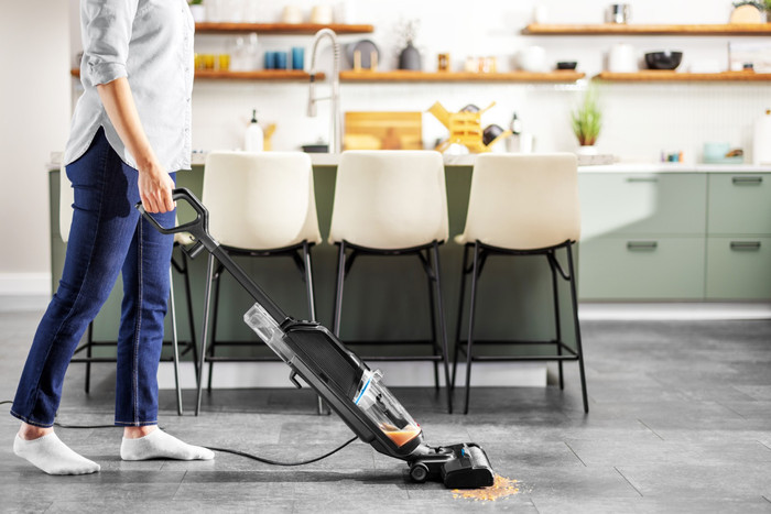 Bissell CrossWave HF2 Pro produkt in gebrauch
