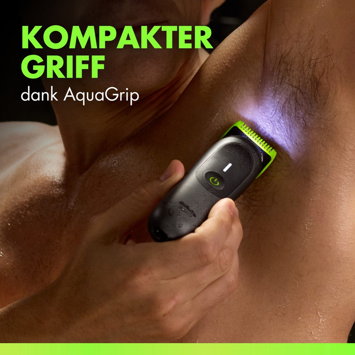 GilletteLabs i7 Body + Intimate produkt in gebrauch