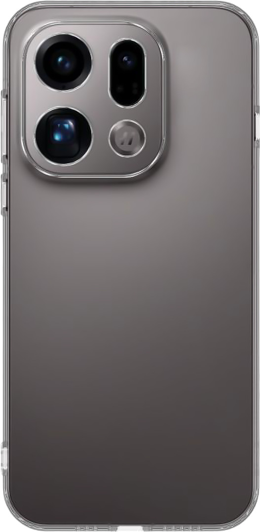 Just in Case Soft Design OPPO Find X9 Back Cover Transparent Main Image