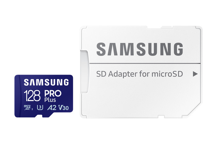 Samsung microSDXC PRO Plus 128GB 130MB/s Duo Pack null