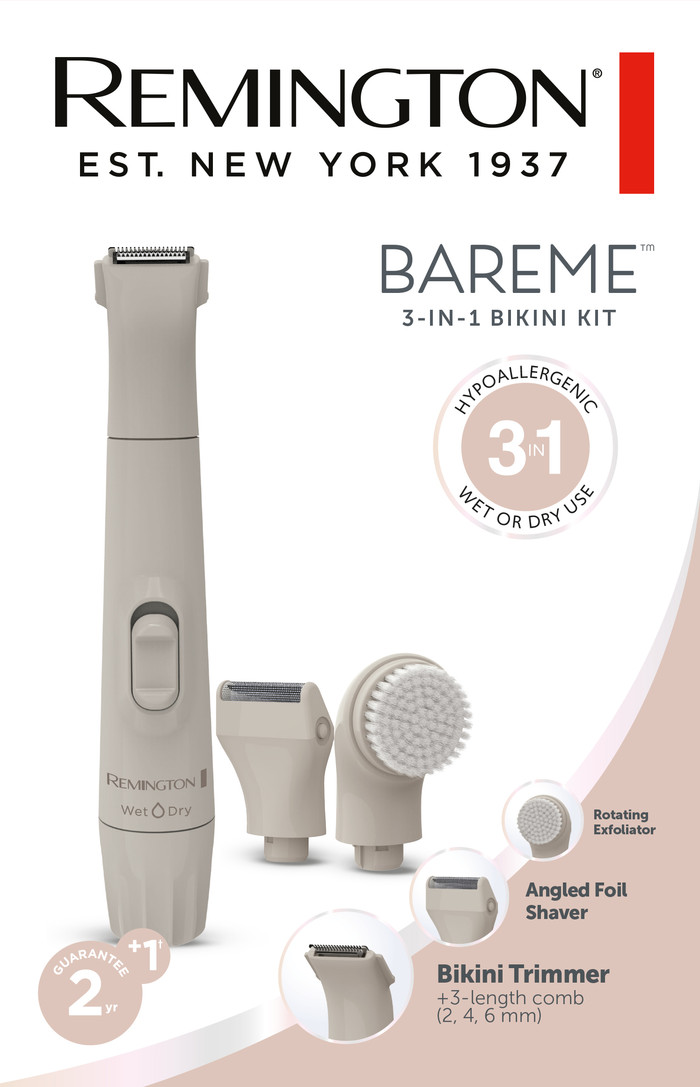 Remington BareMe 3-in-1 Bikini Kit WPG310 verpackung
