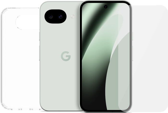 Google Pixel 10a 128GB Hellgrün 5G + Basis-Zubehörset Main Image