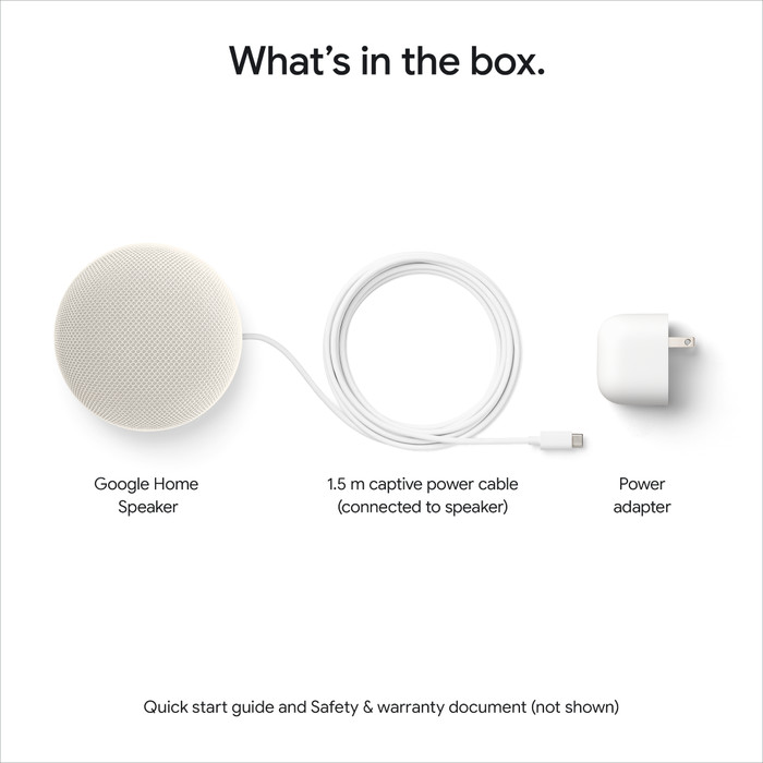 Google Home Speaker Cream visual supplier