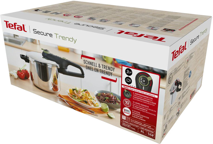 Tefal Secure 5 Trendy Pressure Cooker 4L null