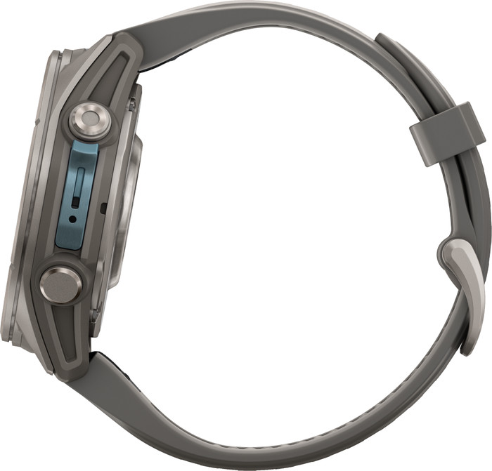 Garmin Fenix 9 Grey 43mm left side