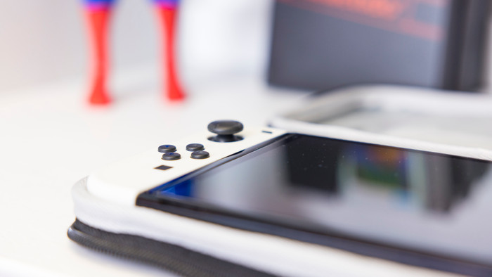 BlueBuilt Panzerglas für Nintendo Switch OLED vorne