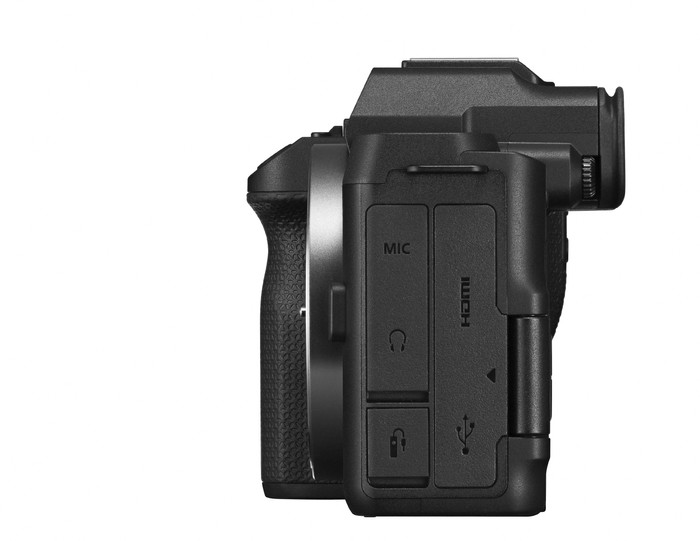 Canon EOS R8 Mark II linke seite