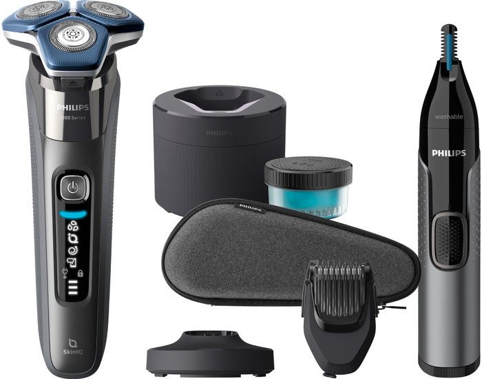 Philips Shaver Series 7000 S7887/58 + Philips Nasenhaartrimmer Main Image