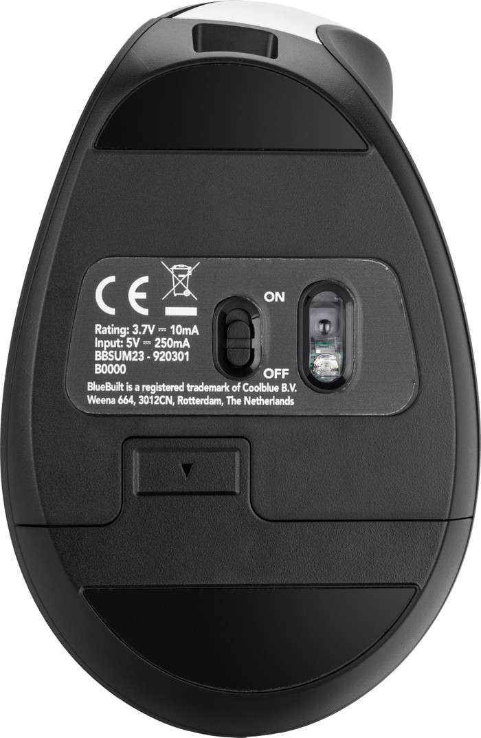 BlueBuilt Summus Ergonomische Kabellose Vertikale Maus null