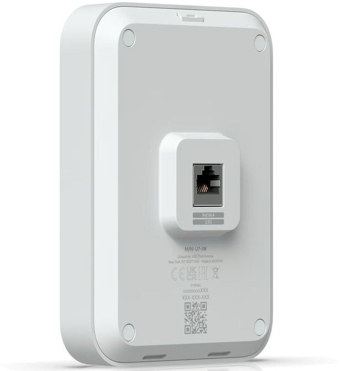 Ubiquiti UniFi U7 In-Wall back