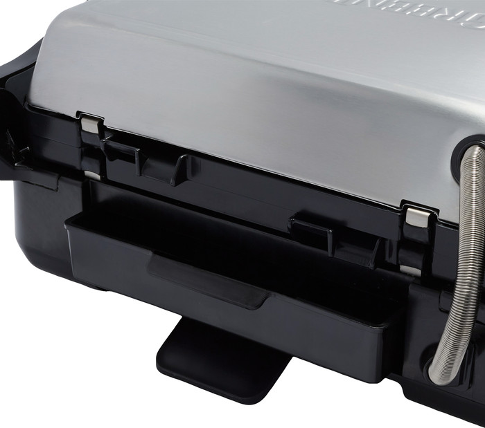 GreenPan Elite Kontaktgrill Schwarz rückseite