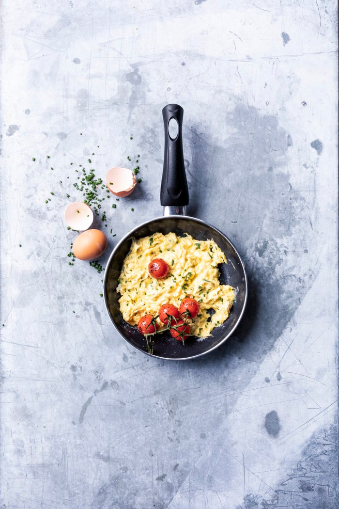 BK Brilliant Frying Pan Set 20cm + 24cm + 28cm product in use