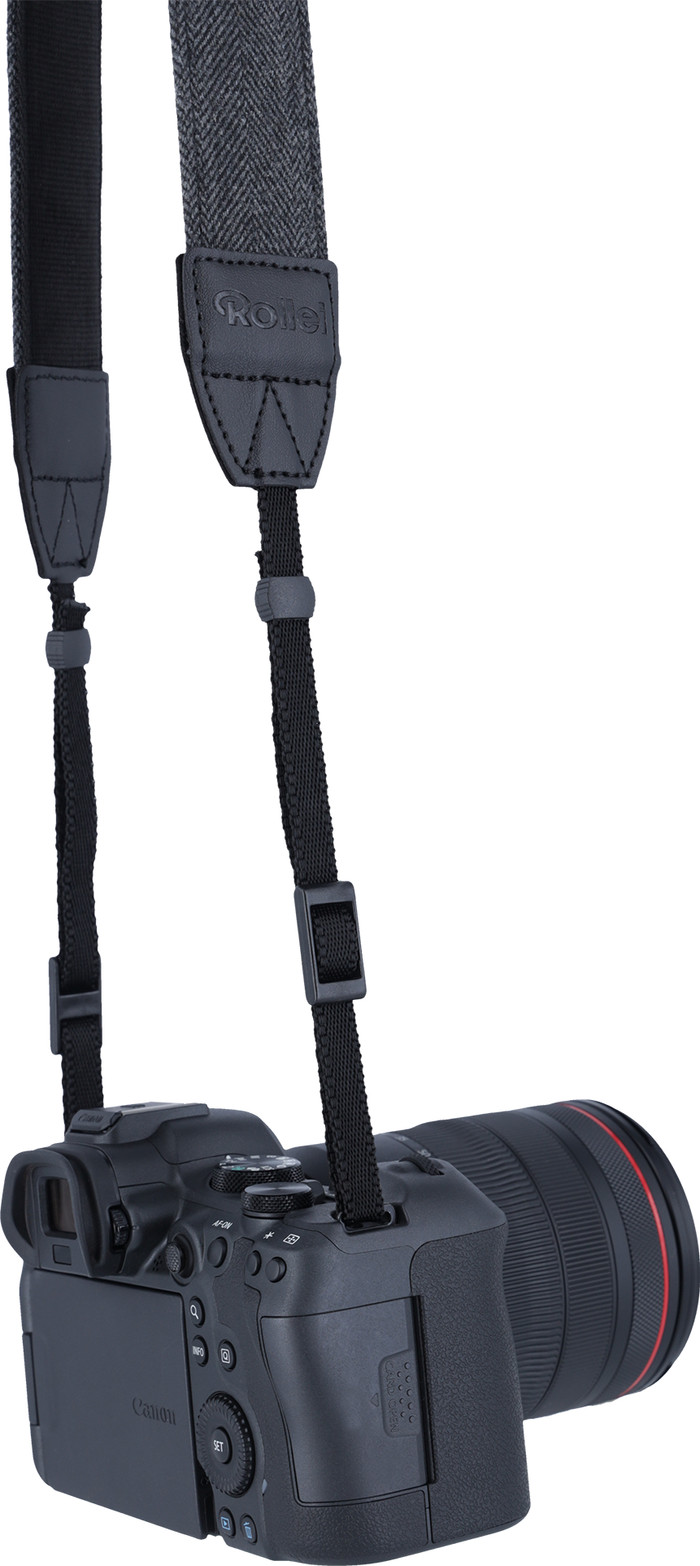 Rollei Camera Strap Black detail