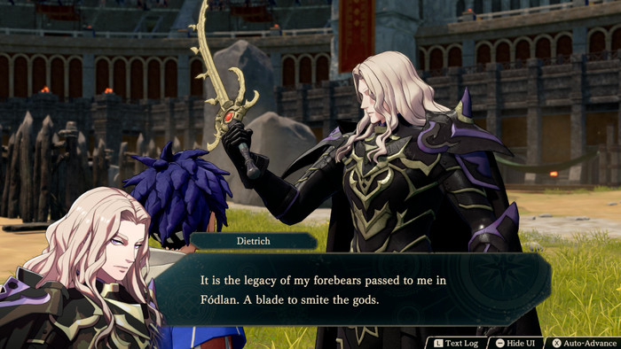 Fire Emblem Fortune's Weave Nintendo Switch 2 produkt in gebrauch