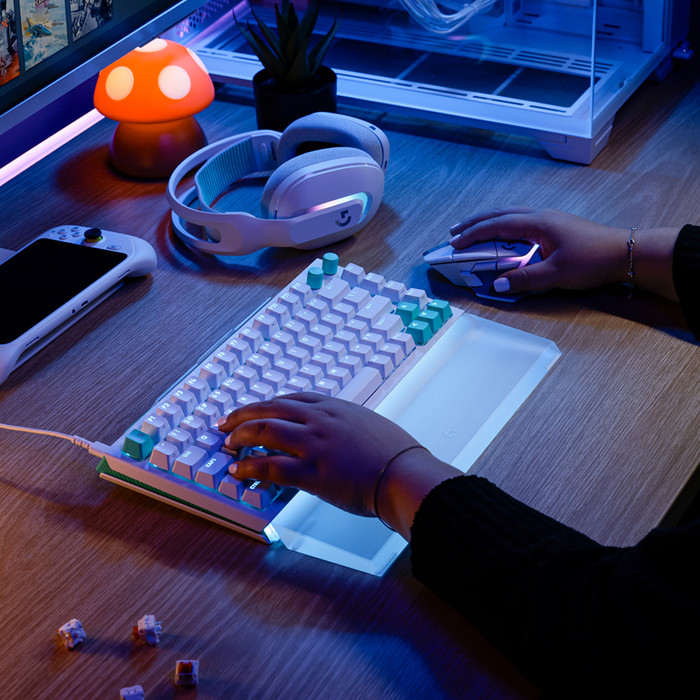 Logitech G512 X 98 Gaming-Tastatur QWERTZ Weiß visueller lieferant
