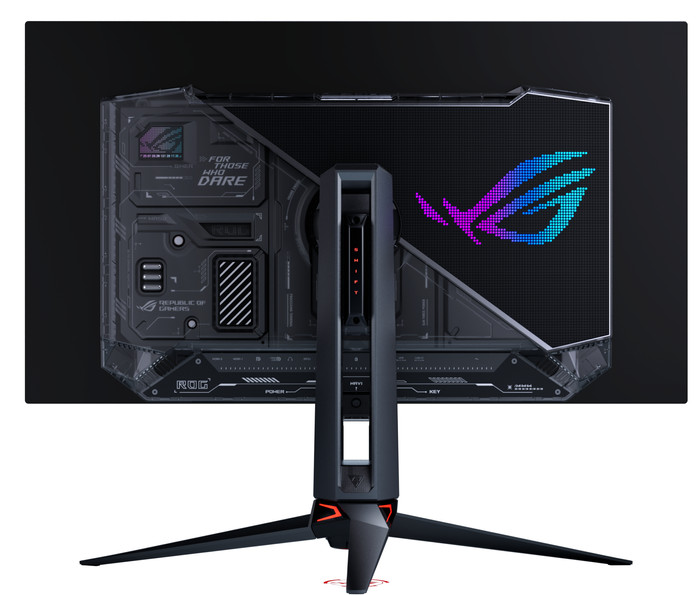 ASUS ROG Swift PG27UCWM OLED rückseite