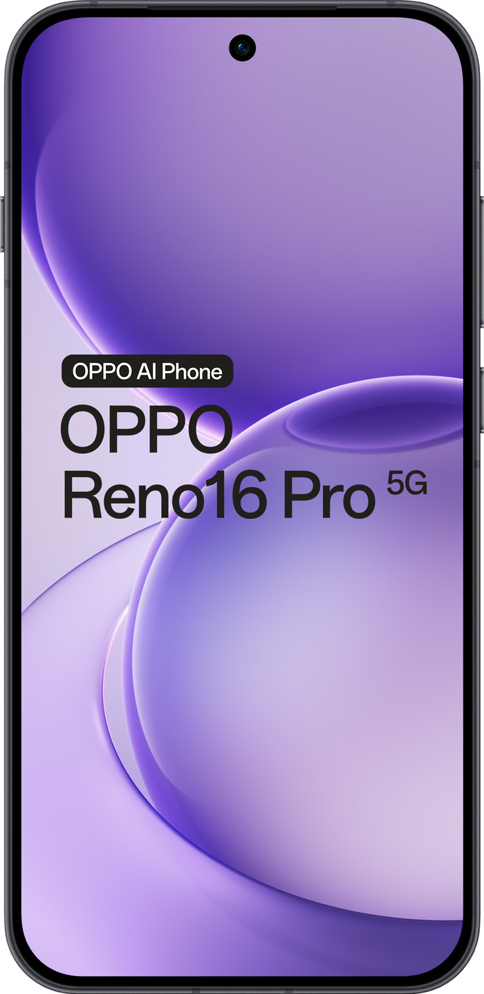 OPPO Reno16 Pro 512GB Schwarz 5G vorne