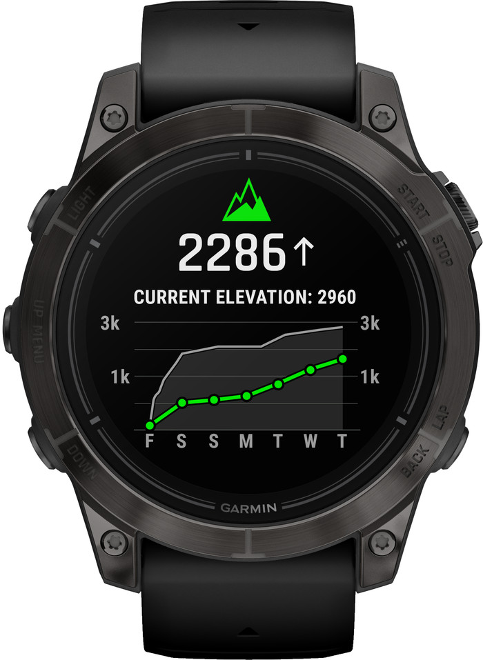 Garmin Epix Pro Black 47mm front