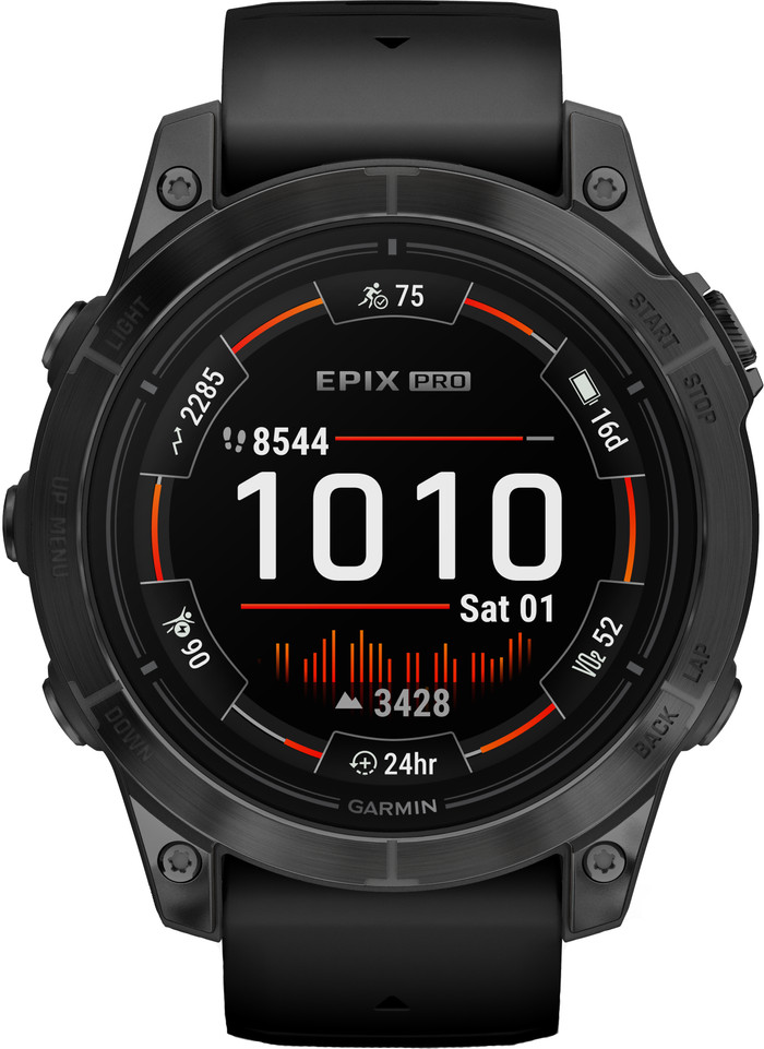 Garmin Epix Pro Black 47mm front