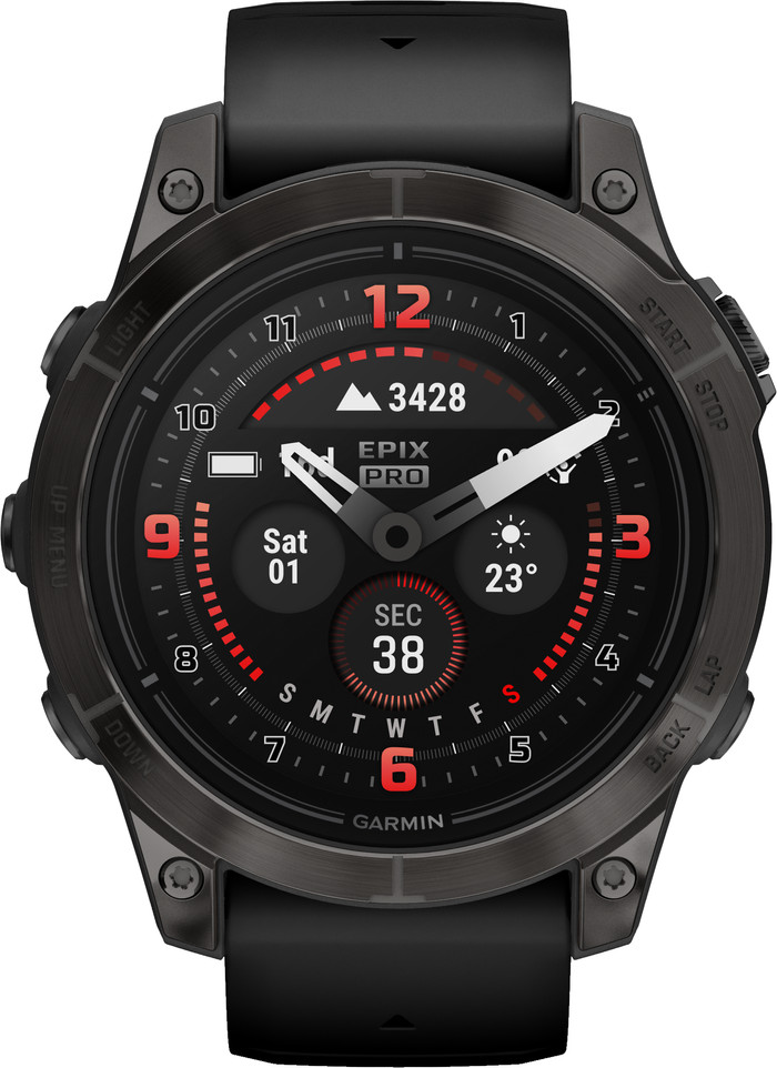 Garmin Epix Pro Black 47mm front