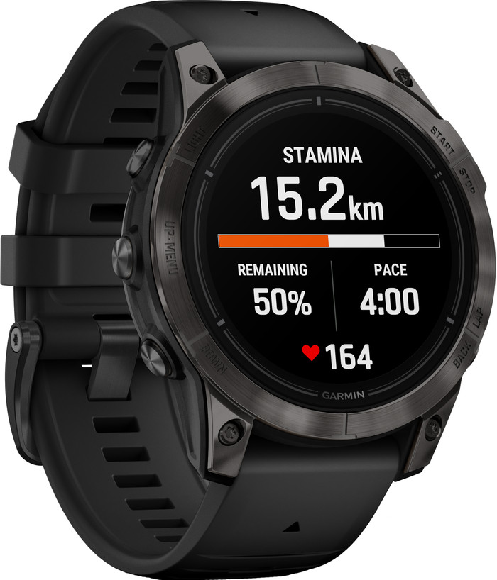 Garmin Epix Pro Black 47mm left side