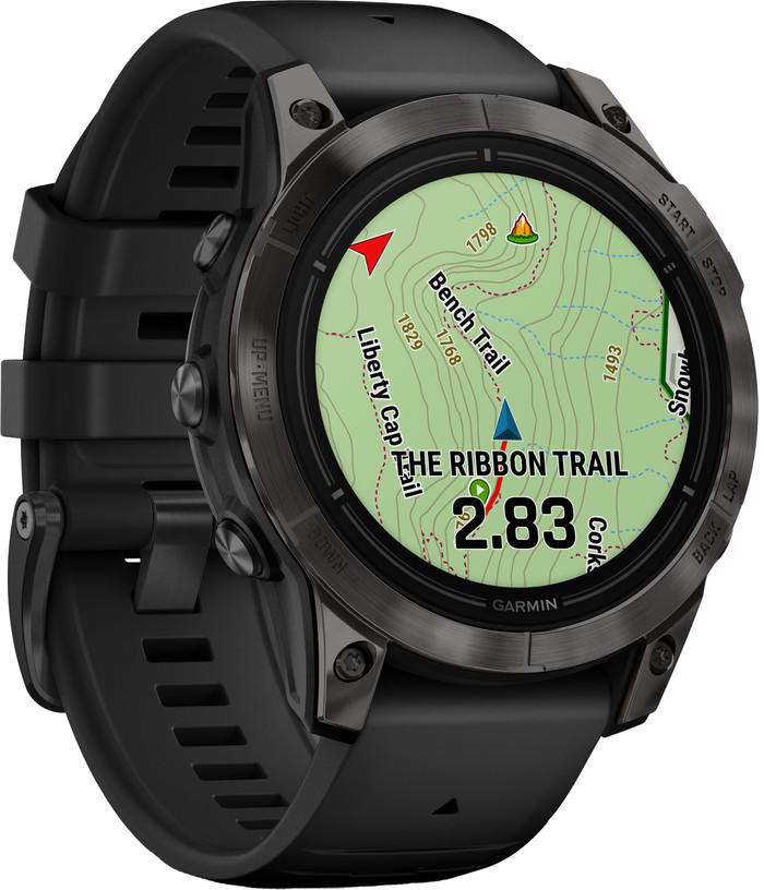 Garmin Epix Pro Black 47mm left side