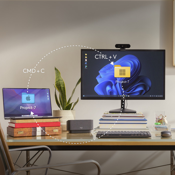 Logitech MX Anywhere 3S Compact Schwarz produkt in gebrauch