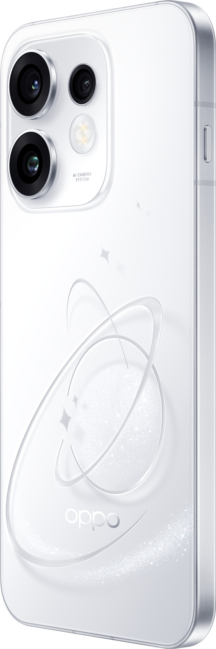 OPPO Reno16 Pro 512GB Weiß 5G rückseite