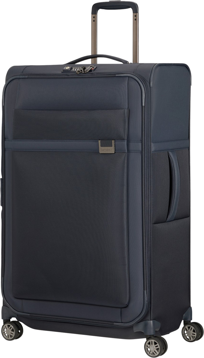 Samsonite Airea Spinner Expandable 78 cm Blue vorne