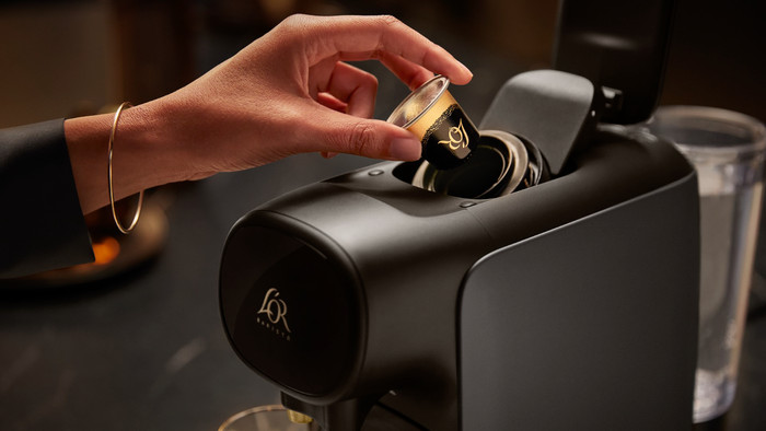 Philips L'OR Barista Sublime LM9012/23 Grau mit Kaffeekapseln null