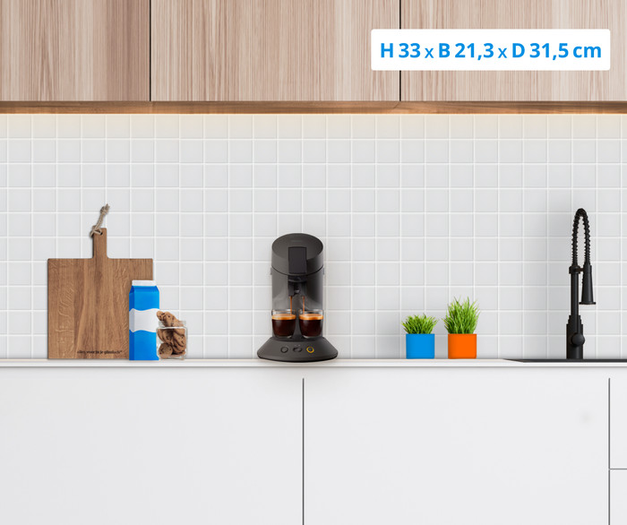 Philips Senseo Original Plus CSA210/50 Grau visuelles Coolblue 1