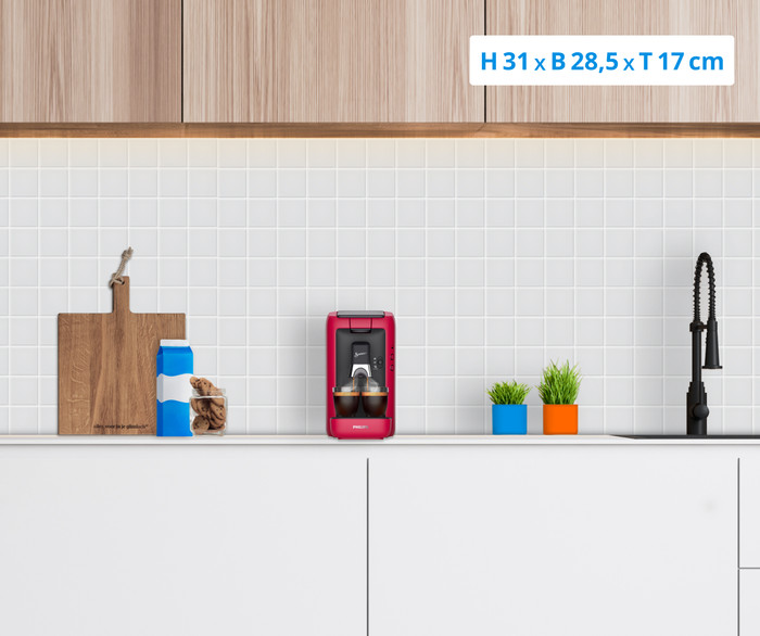 Philips Senseo Maestro CSA260/90 Rot visuelles Coolblue 1