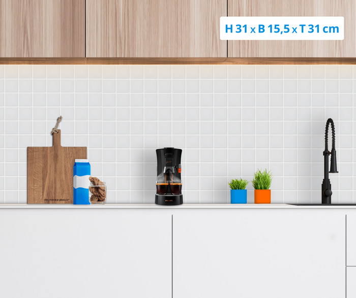 Philips Senseo Select CSA240/60 Schwarz visuelles Coolblue 1