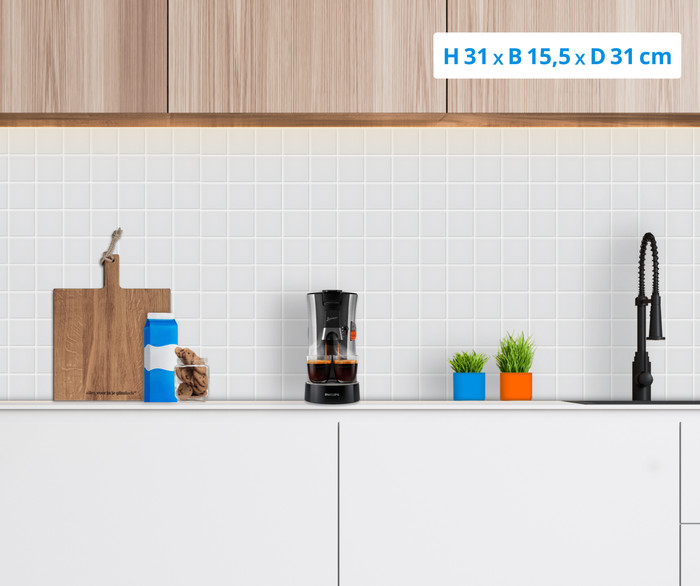 Philips Senseo Select CSA250/10 Edelstahl visuelles Coolblue 1