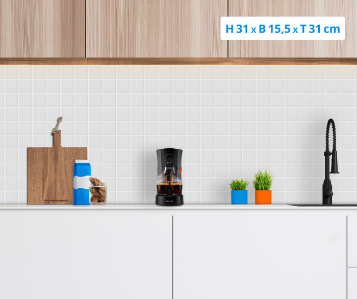 Philips Senseo Select CSA230/50 Grau visuelles Coolblue 1