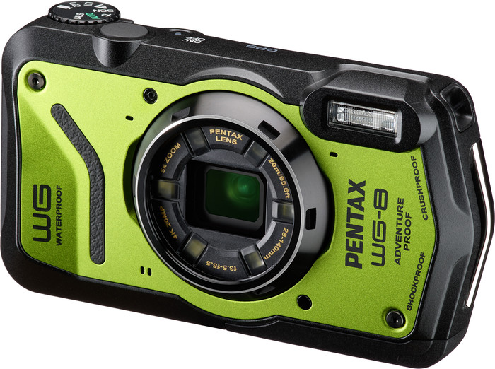 Pentax WG-8 Grün rechte seite