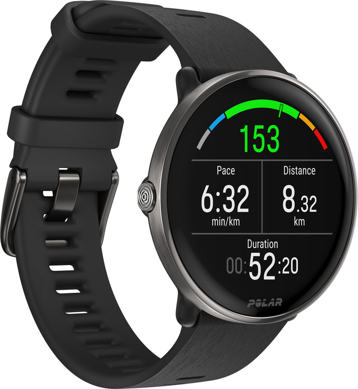 Polar Ignite 3 Titanium/Black left side