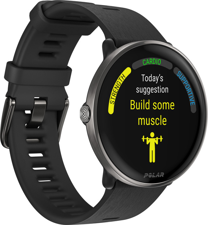 Polar Ignite 3 Titanium/Black left side