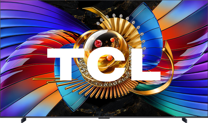 TCL SQD Mini-LED 98 Zoll 80L (2026) vorne