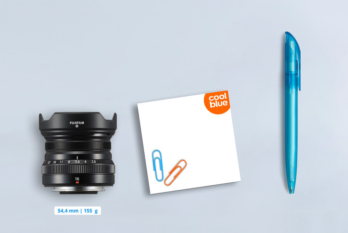 Fujifilm XF 16mm f/2.8 R WR Schwarz visuelles Coolblue 2