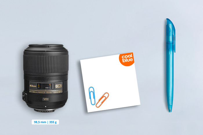 Nikon AF-S 85mm f/3.5G ED VR DX Micro visuelles Coolblue 2