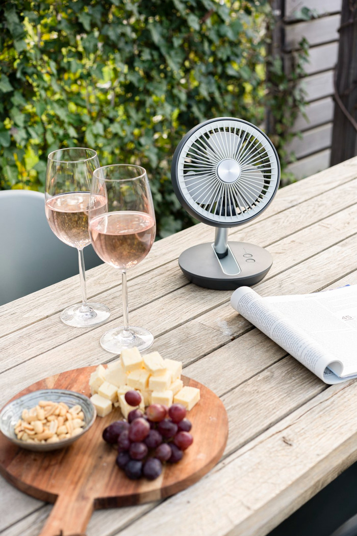 Eurom Vento Cordless Foldable produkt in gebrauch