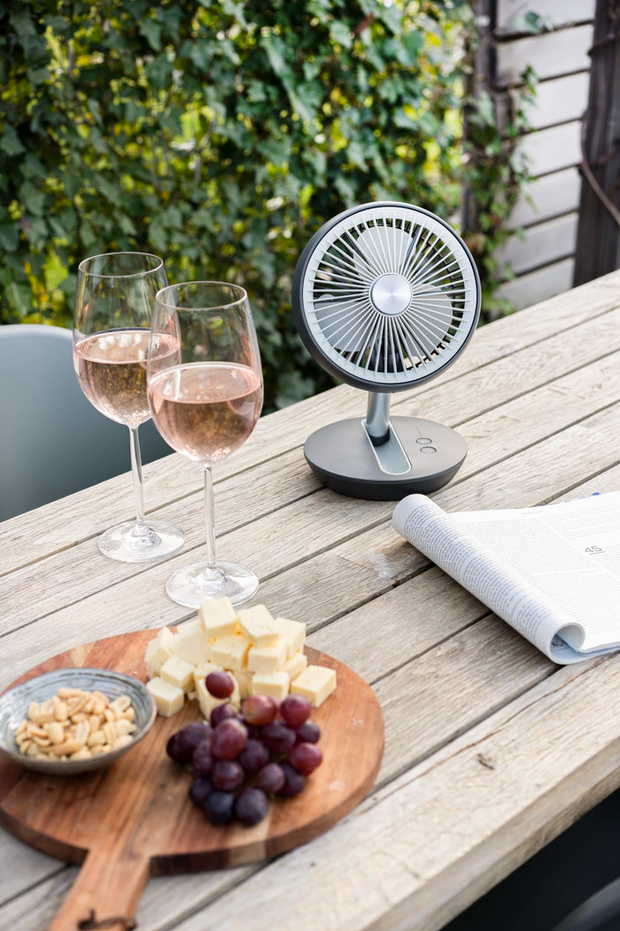 Eurom Vento Cordless Foldable produkt in gebrauch